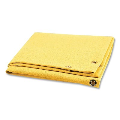 BW BLANKET 24OZ ACRYLICCOATED GLASS 6X8 YELLOW